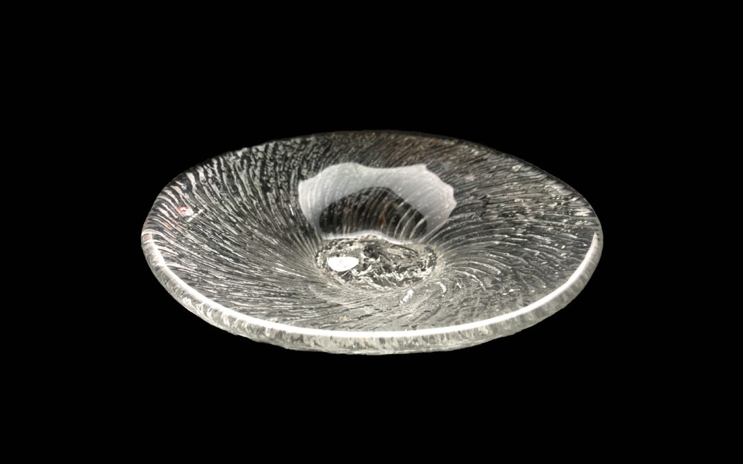 Tapio Wirkala for Iittala Glass Footed Bowl