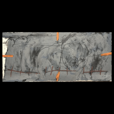 Antoni Tapies - Derriere le Miroir No 168