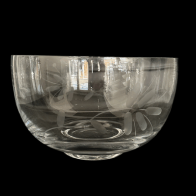 Royal Doulton Botanic Motif - Glass Bowl