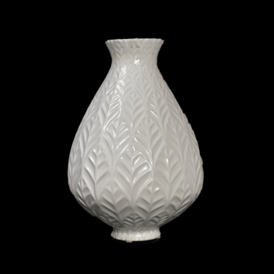 Jonathan Adler – Large Embossed Ceramic Vase