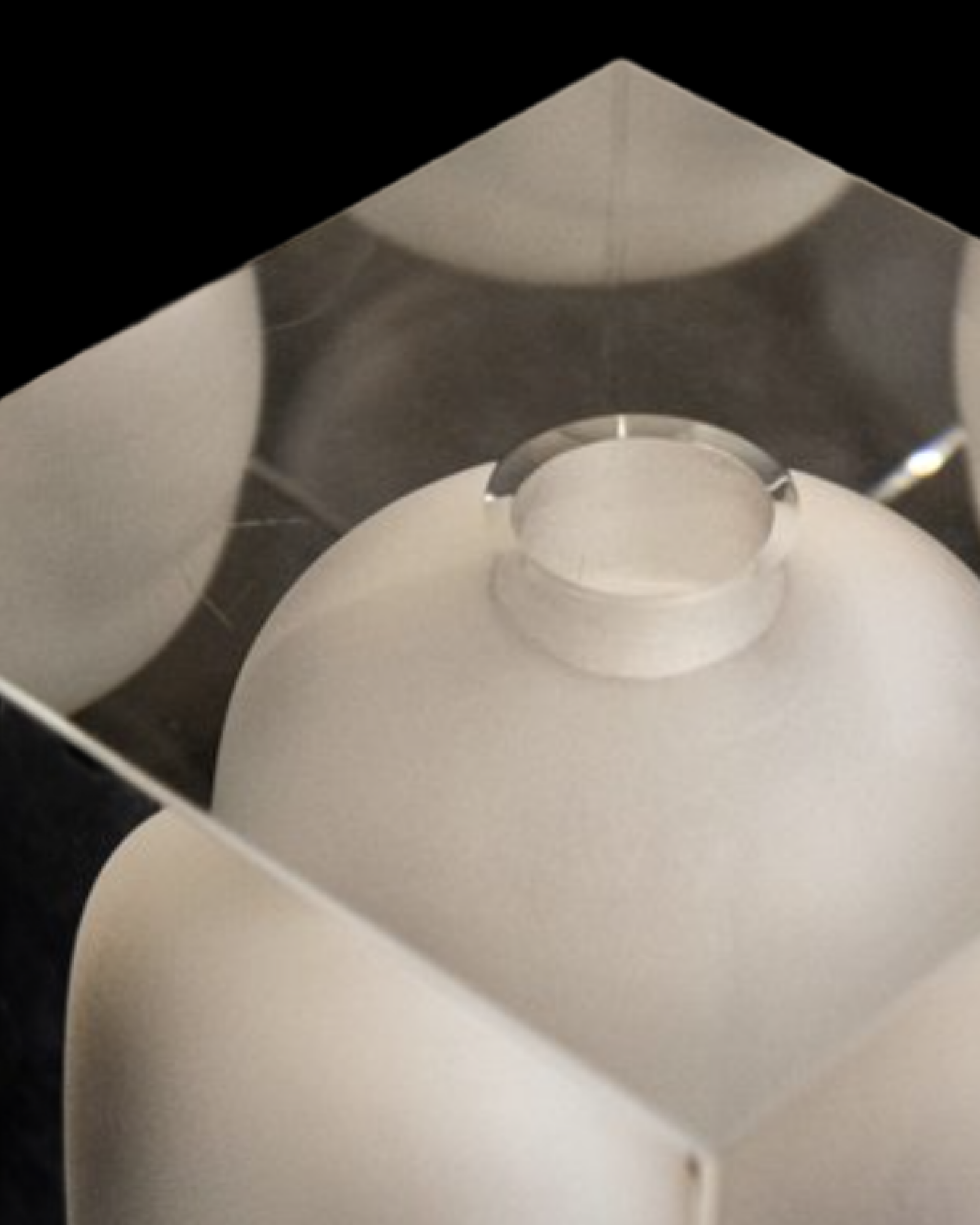BLOCK GLASS VASE 16 BY ROSENTHAL - Image 2