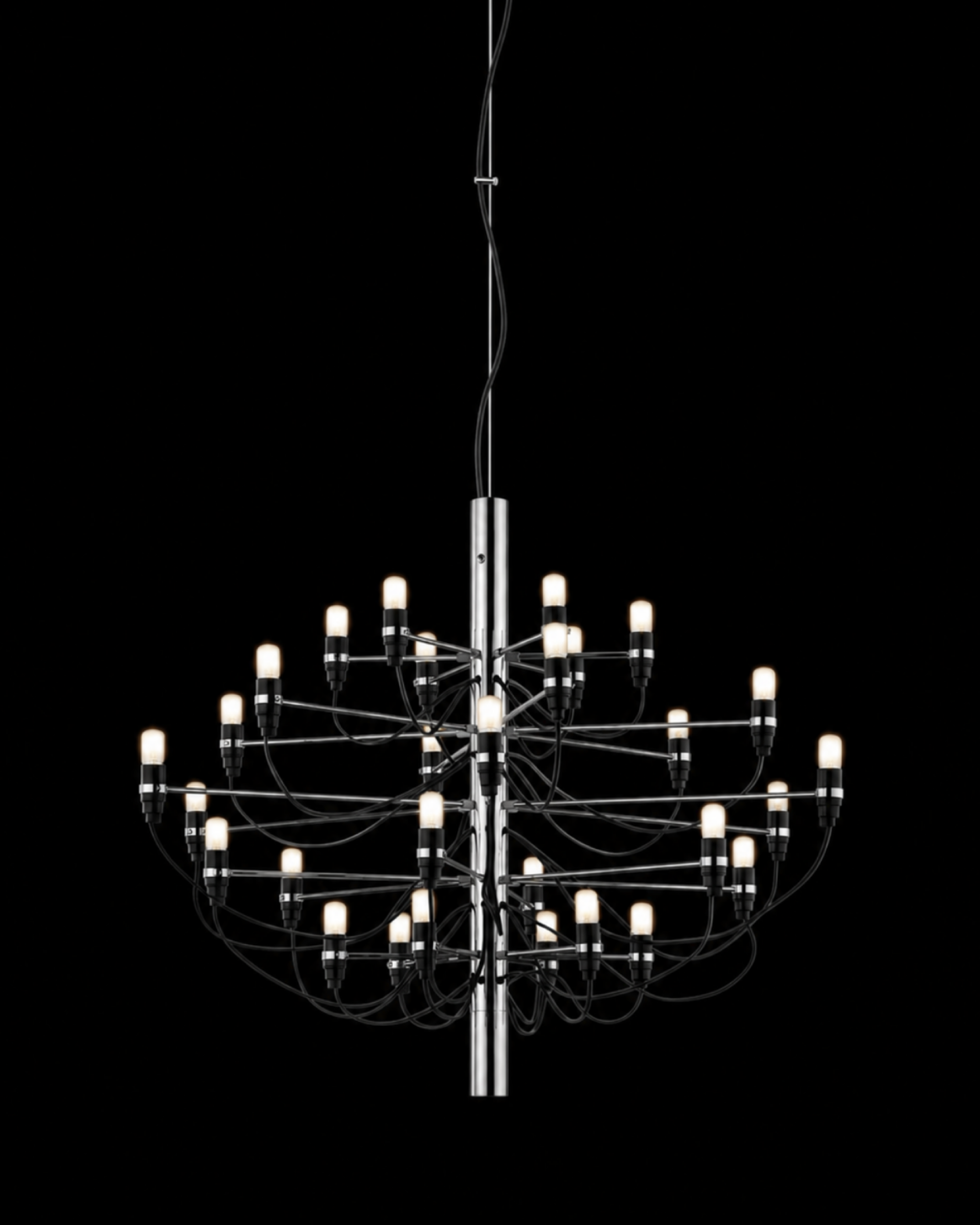 2097/30 Chandelier by Gino Sarfatti (Flos)